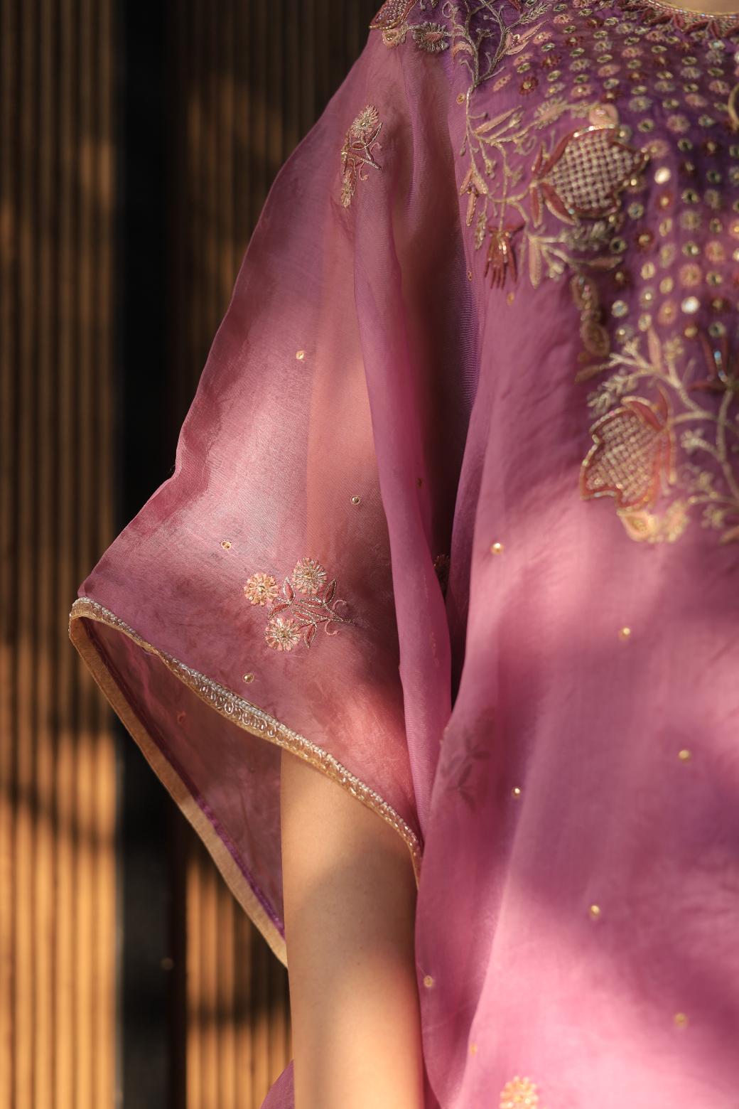 Purple | Noor Organza Kaftans