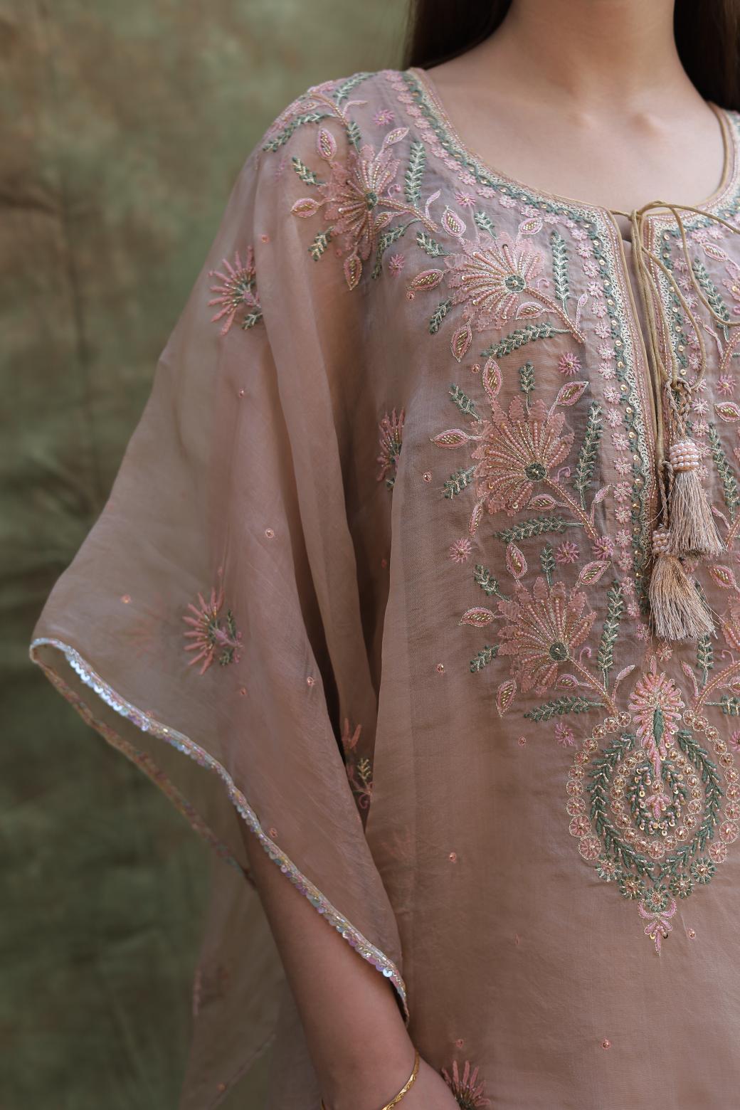 Rose Gold | Noor Organza Kaftans