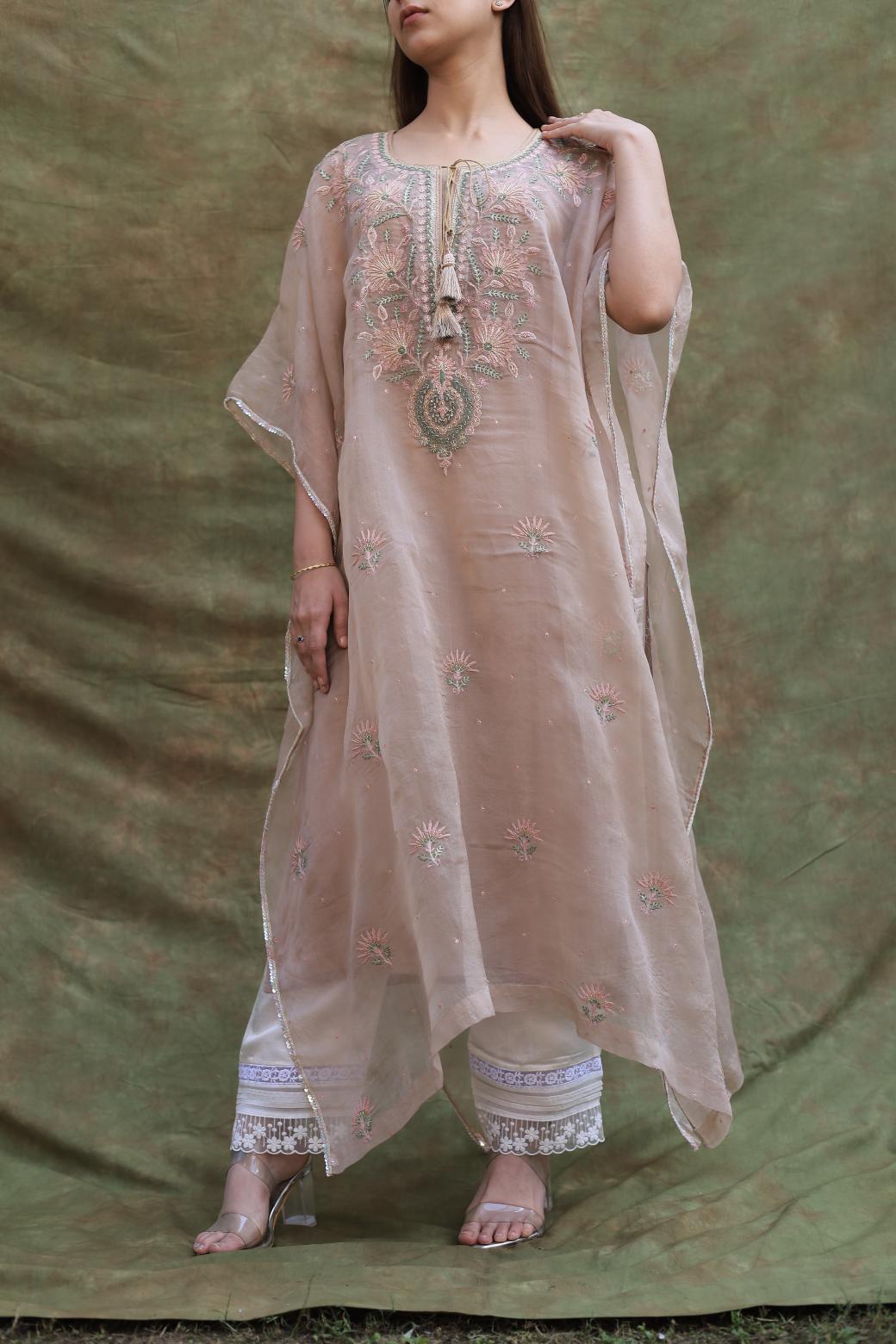 Rose Gold | Noor Organza Kaftans