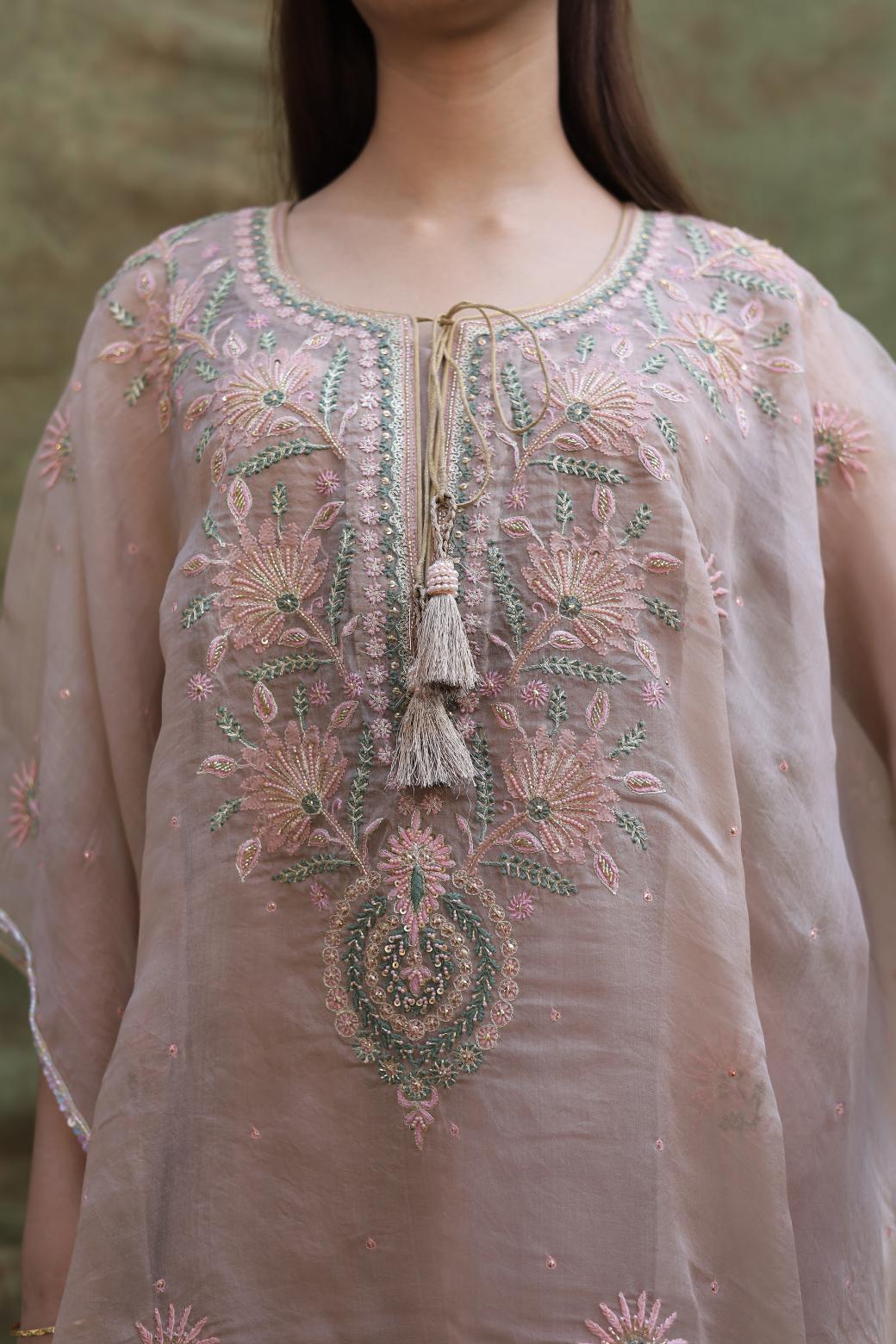 Rose Gold | Noor Organza Kaftans
