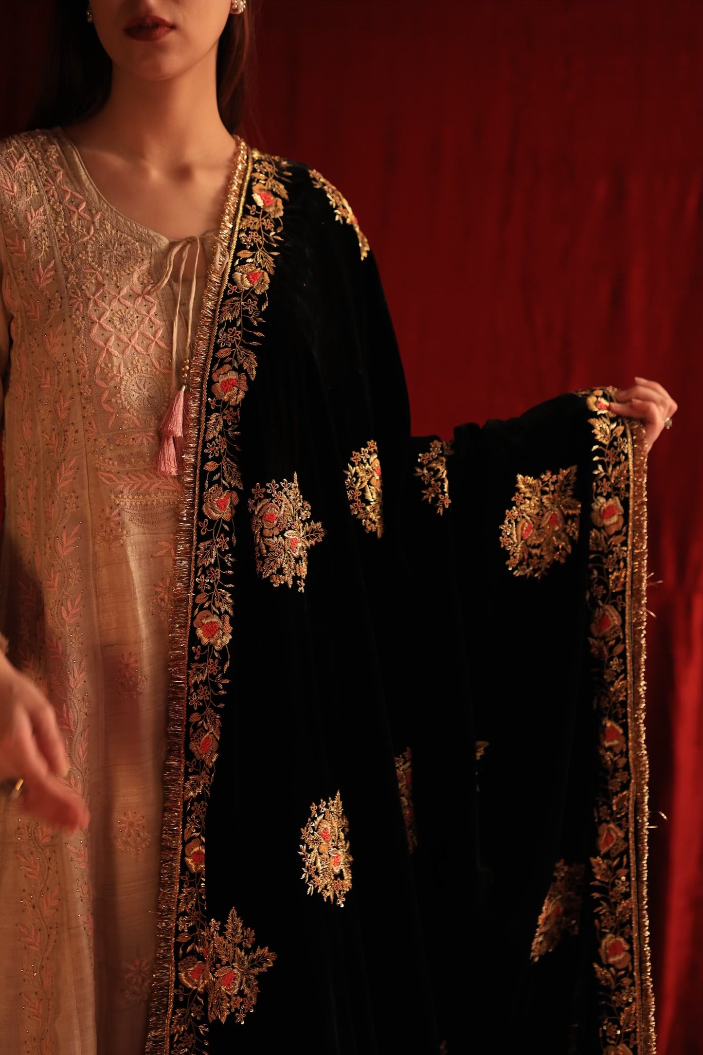 Saman Velvet Shawls