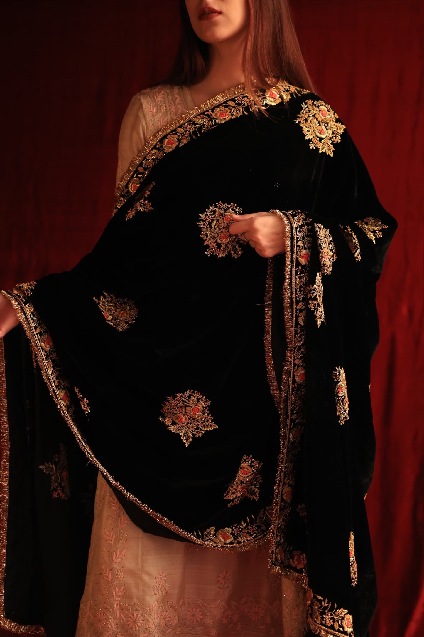 Saman Velvet Shawls