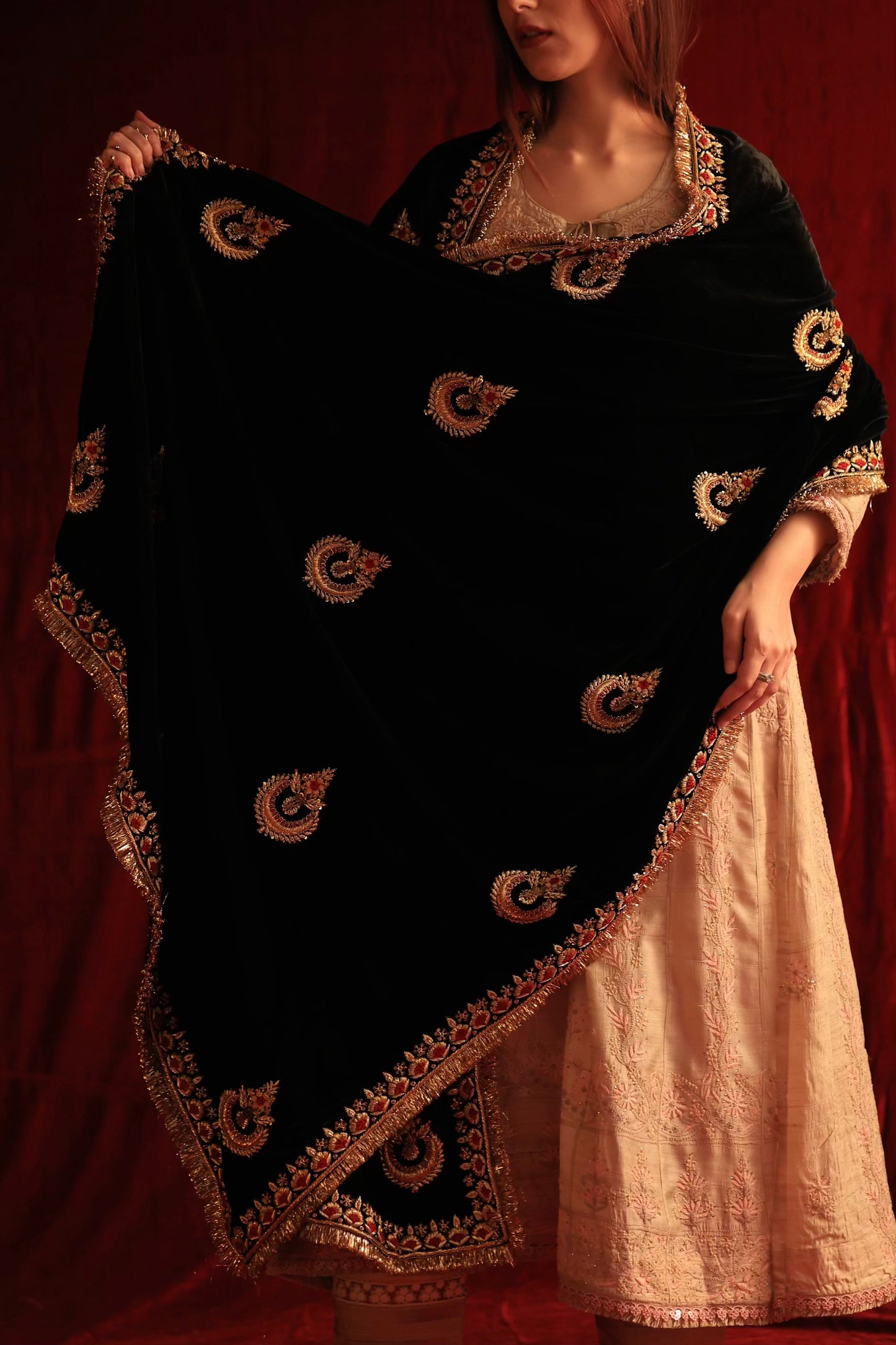 Saman Velvet Shawls