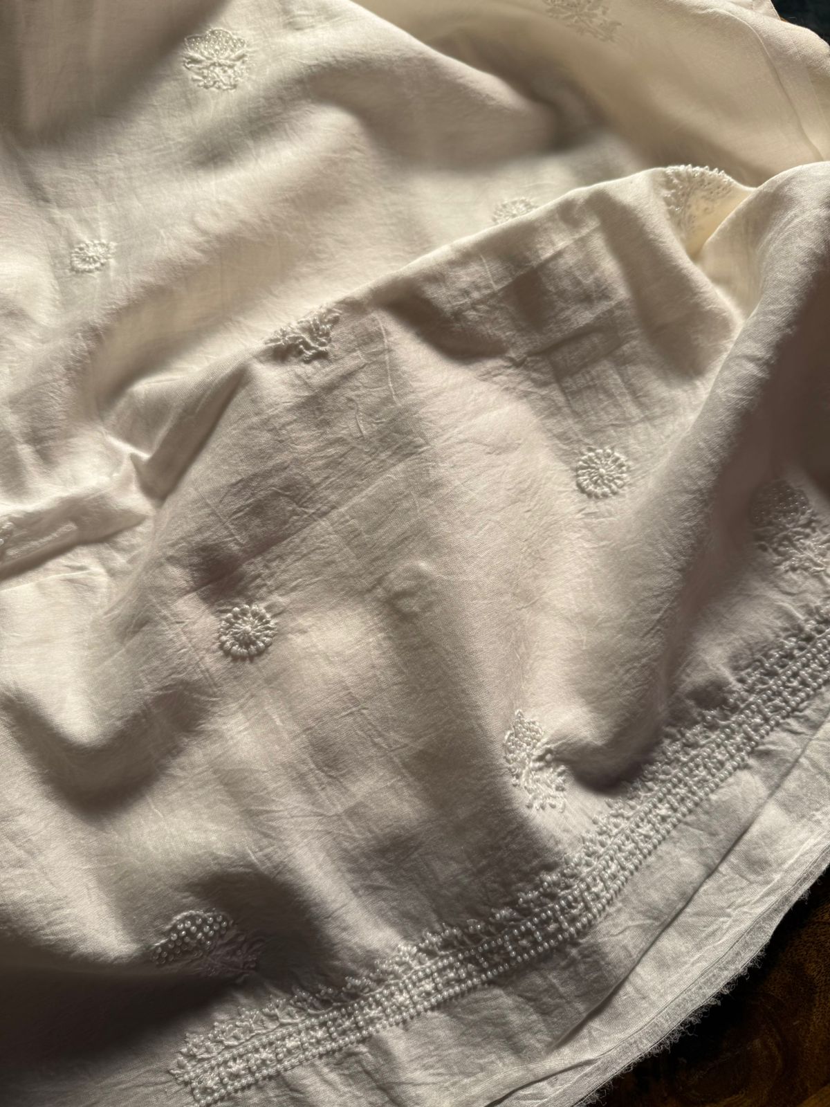 Zari Chanderi Men’s Kurta Fabrics