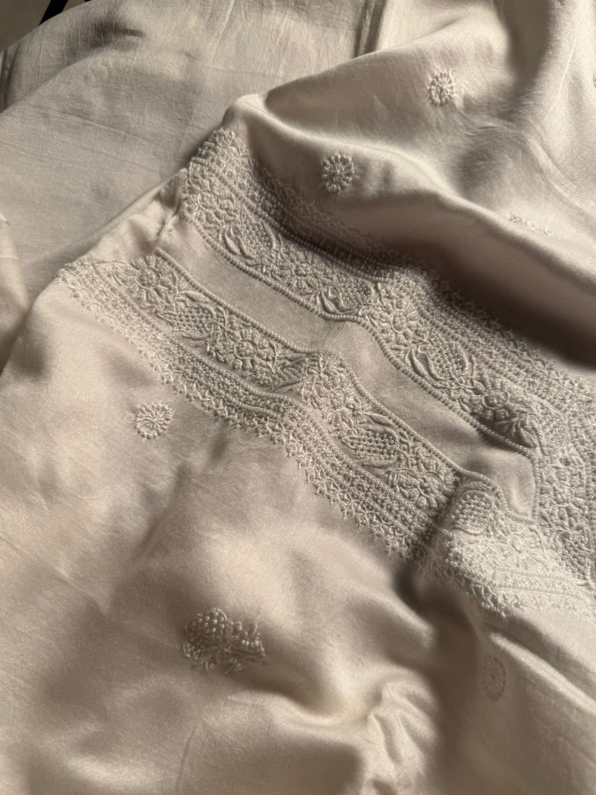 Zari Chanderi Men’s Kurta Fabrics