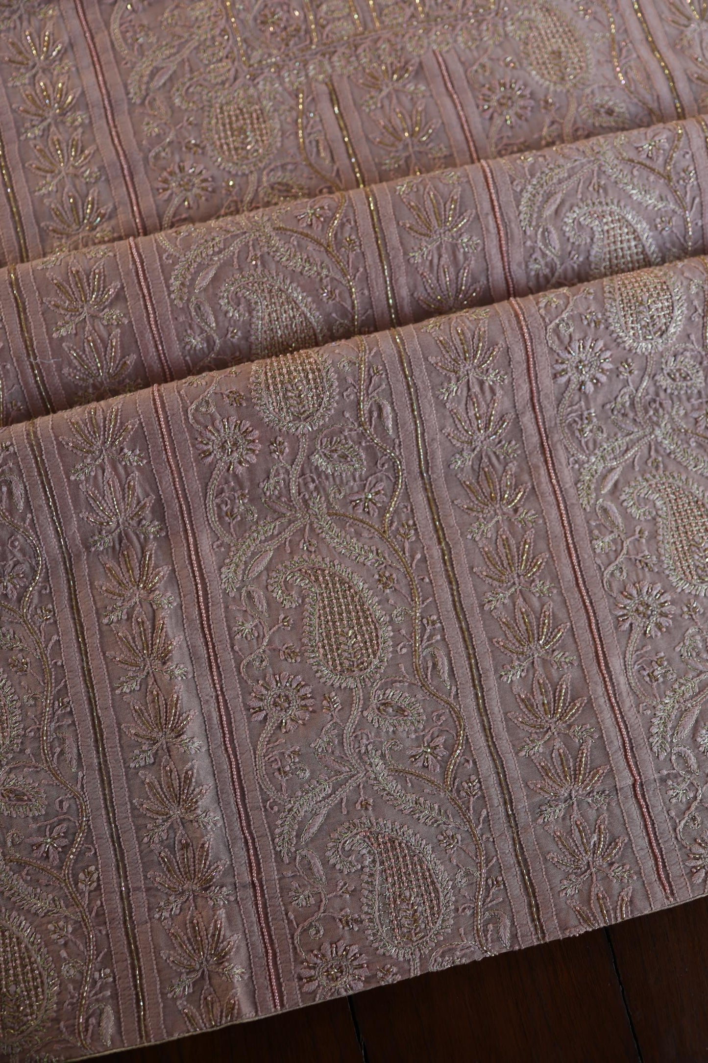 Almond Shade Rasm Maheshwari Highlights Fabric