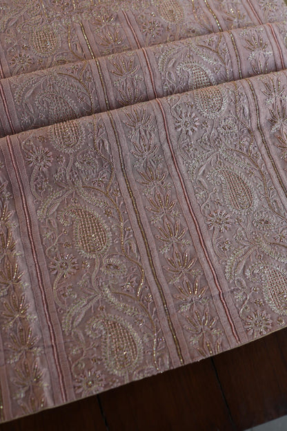 Almond Shade Rasm Maheshwari Highlights Fabric