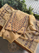 Beige Multi Mul Chanderi Silk Kalamkari Unstitched Kurta Dupatta Set