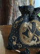Black Gold Raw Silk Zardosi Polti Bags