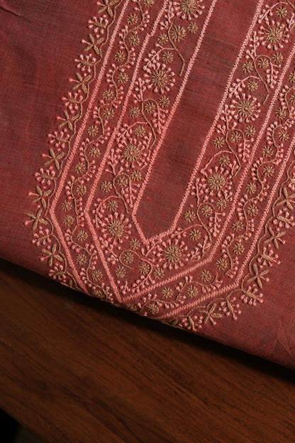 Dusty Rose Malkha Handspun Khadi Kurtas Unisex Fabric