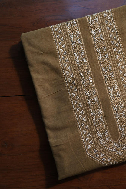 Green Malkha Handspun Khadi Kurtas Unisex Fabric