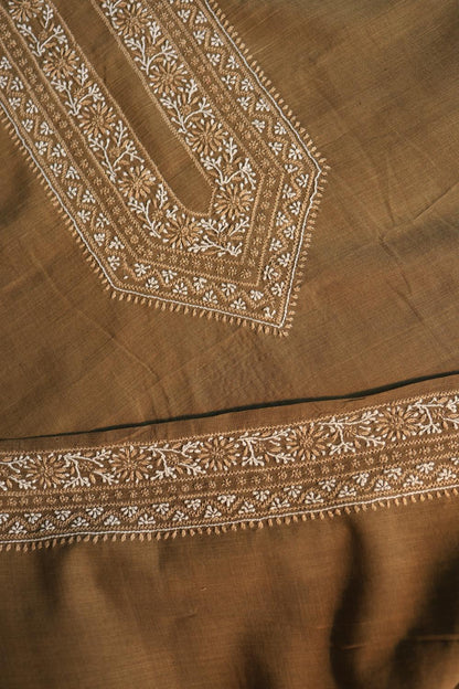 Green Malkha Handspun Khadi Kurtas Unisex Fabric