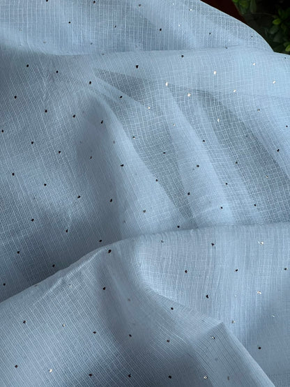 Kota Mukaish Kamdani Dupatta With Mukaish Dana Border
