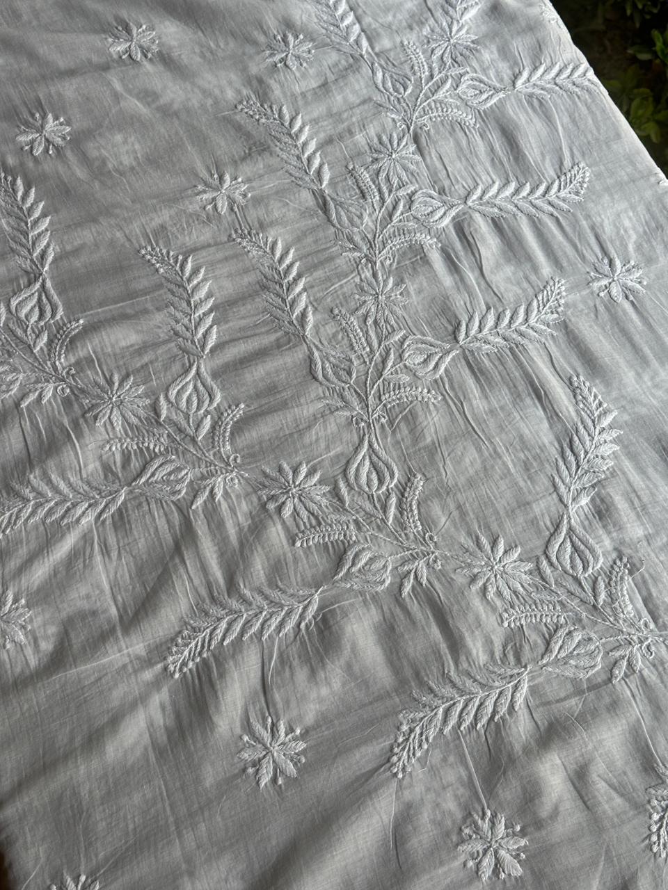 Mal Cotton Chikankari Dupattas