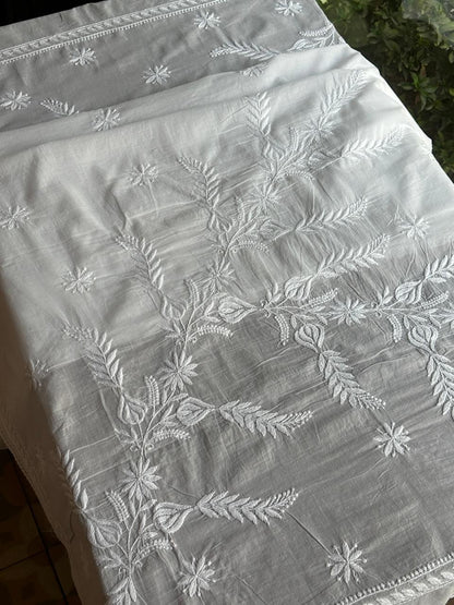 Mal Cotton Chikankari Dupattas