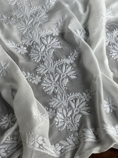 Mal Cotton Chikankari Dupattas