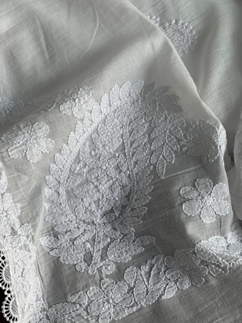 Mal Cotton Chikankari Dupattas