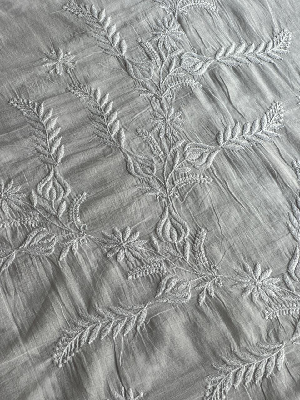 Mal Cotton Chikankari Dupattas