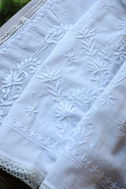 Mal Cotton Chikankari Dupattas