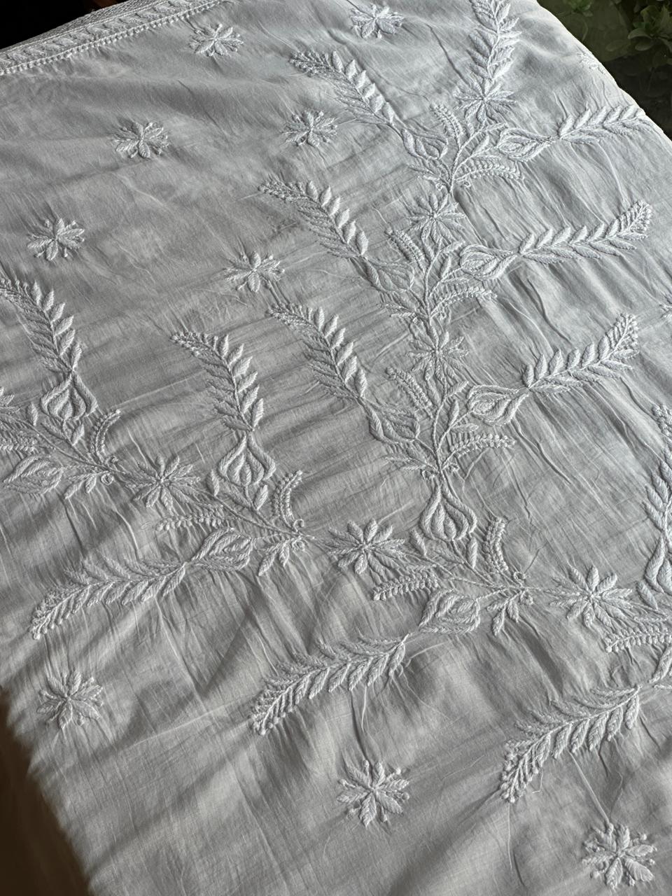 Mal Cotton Chikankari Dupattas