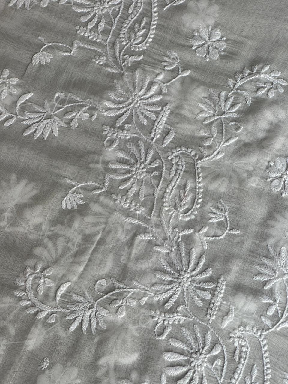 Mal Cotton Chikankari Dupattas
