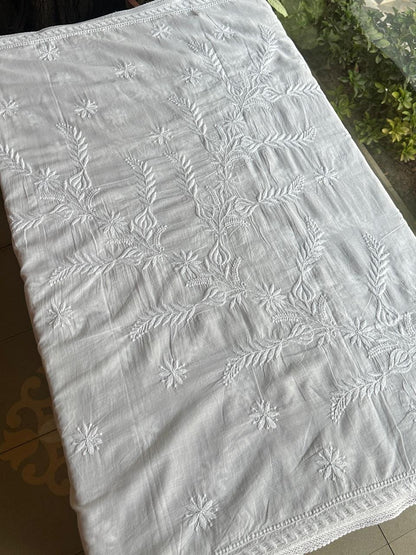 Mal Cotton Chikankari Dupattas