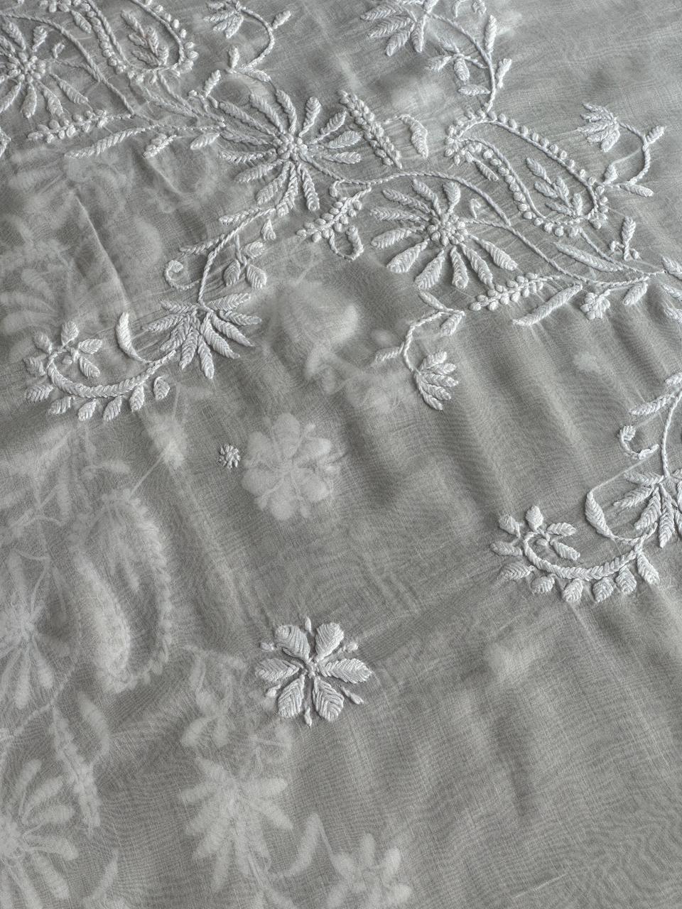 Mal Cotton Chikankari Dupattas