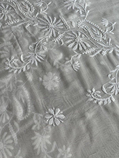 Mal Cotton Chikankari Dupattas