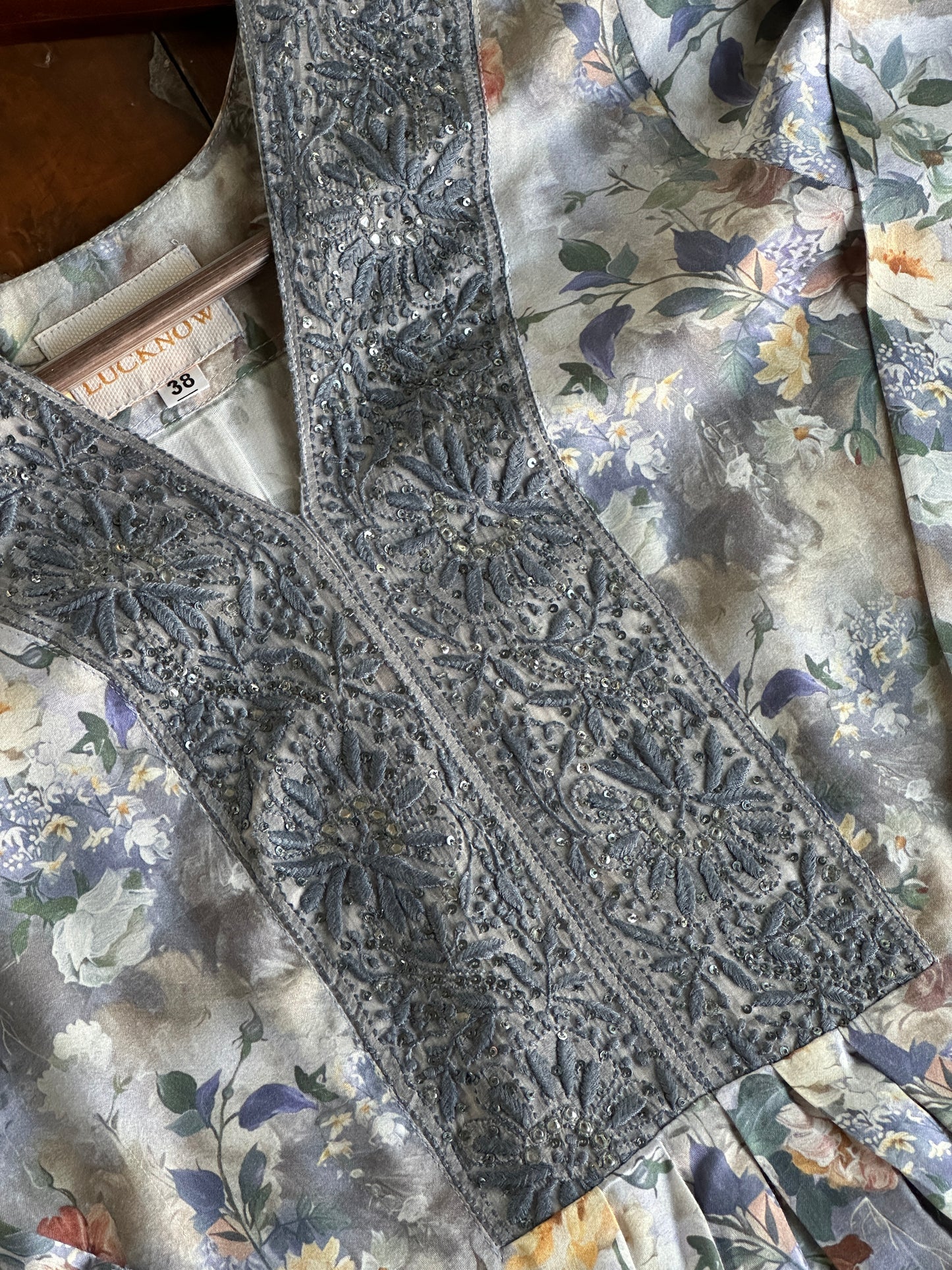 Misty Floral Printed Modal Co-Ord Set