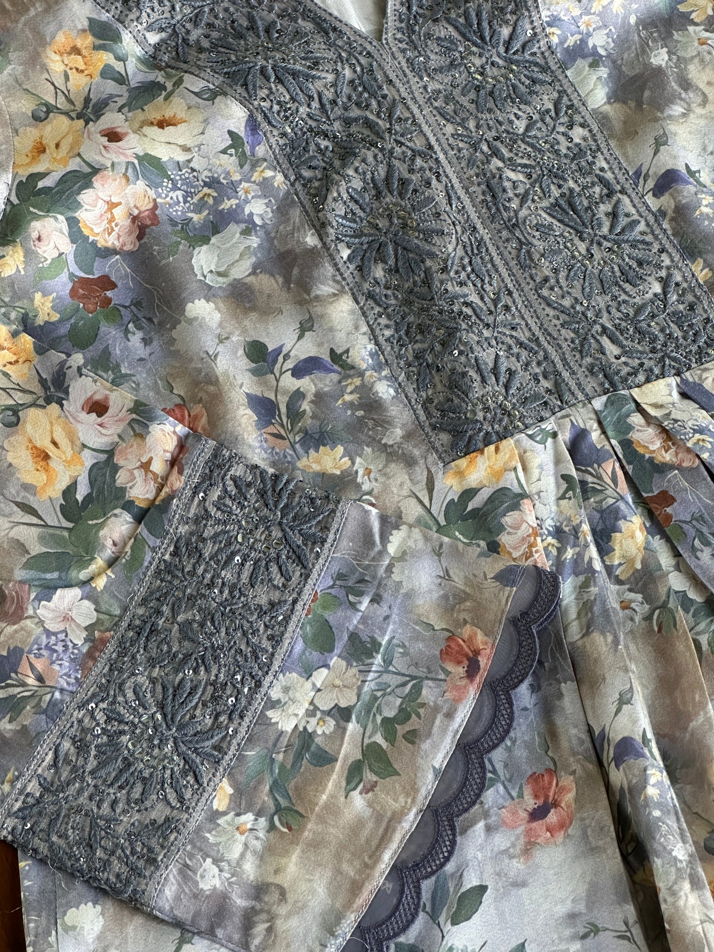 Misty Floral Printed Modal Co-Ord Set