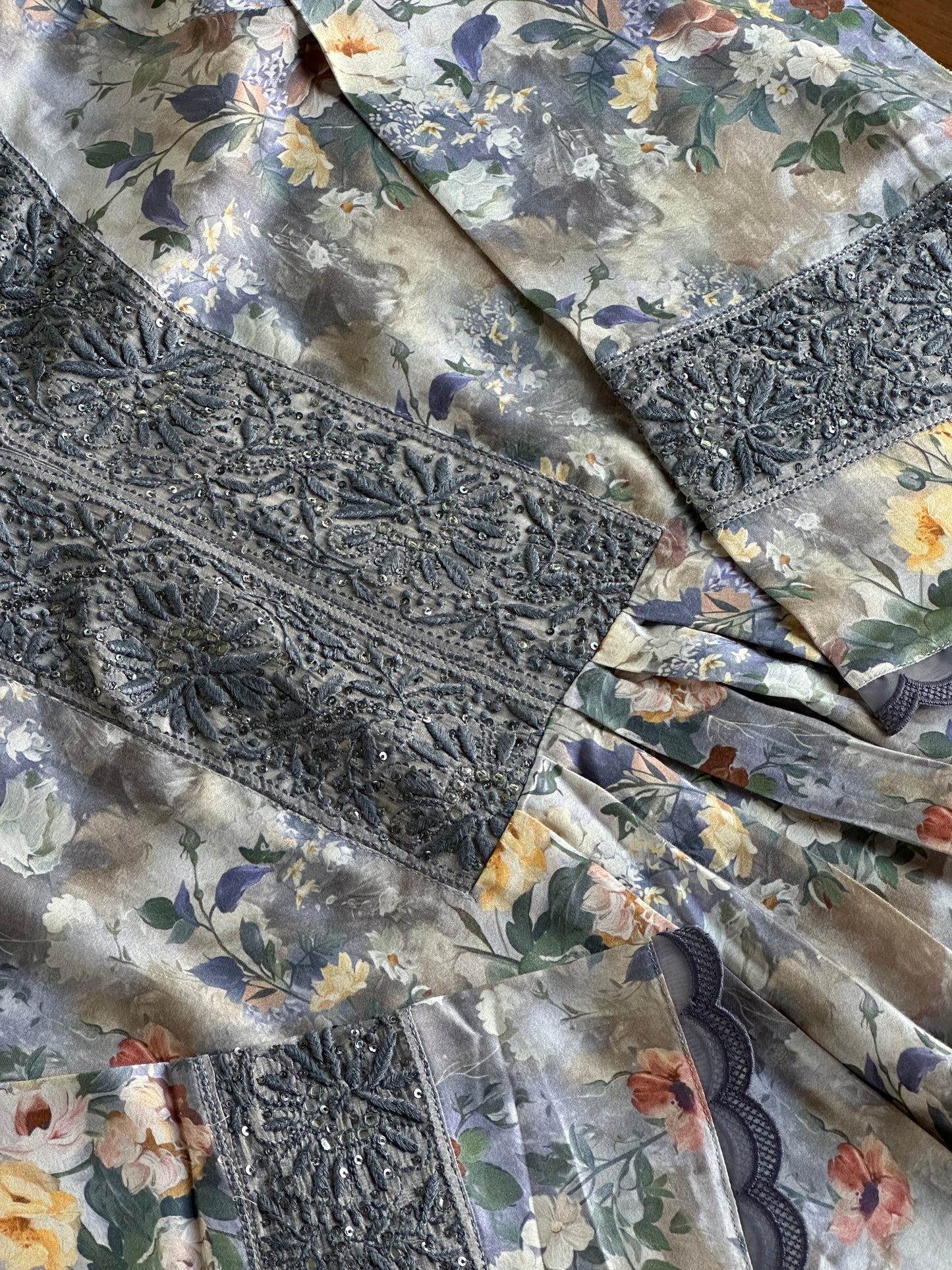 Misty Floral Printed Modal Co-Ord Set