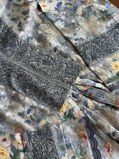 Misty Floral Printed Modal Co-Ord Set