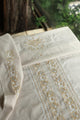 Natural Beige Shade Unisex Chikankari Bengal Muslin Kurta