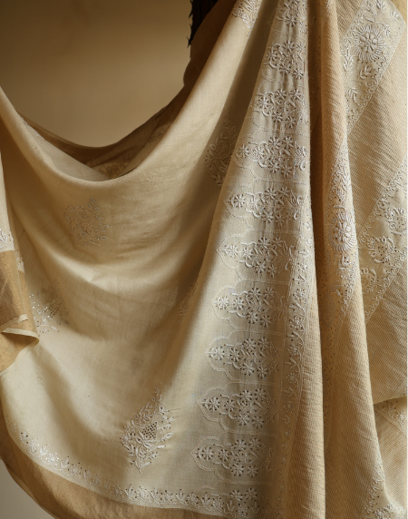 Natural Moonga Silk | Basak Saree