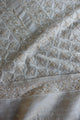 Natural Shade Tussar Silk All Over Front Chikankari Men’s Kurta Fabric