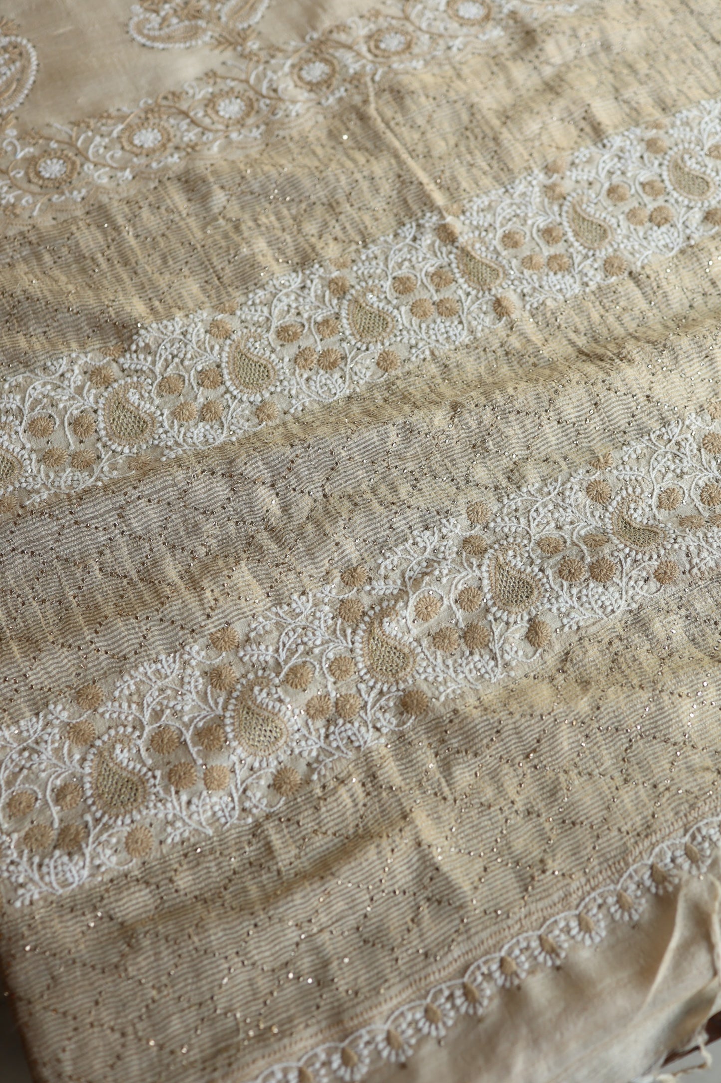 Basak Natural Tussar Silk Saree