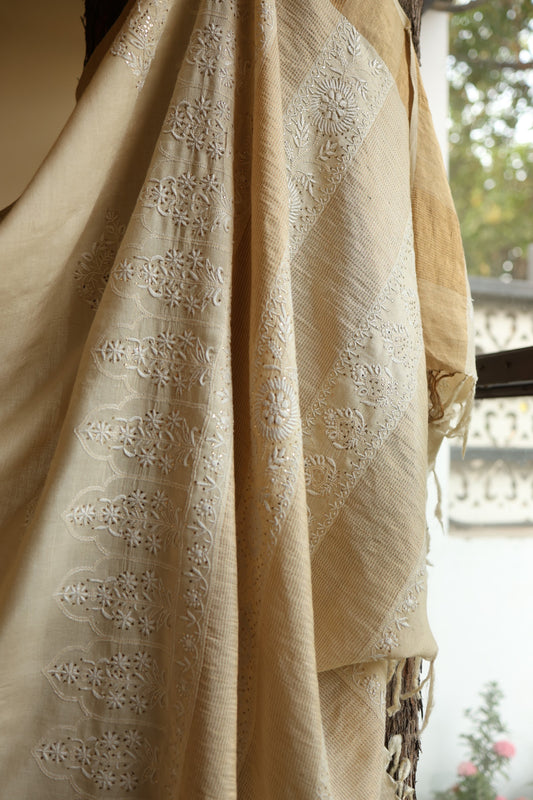 Natural Moonga Silk | Basak Saree