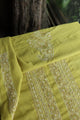 Neon Shade Unisex Chikankari Bengal Muslin Kurta