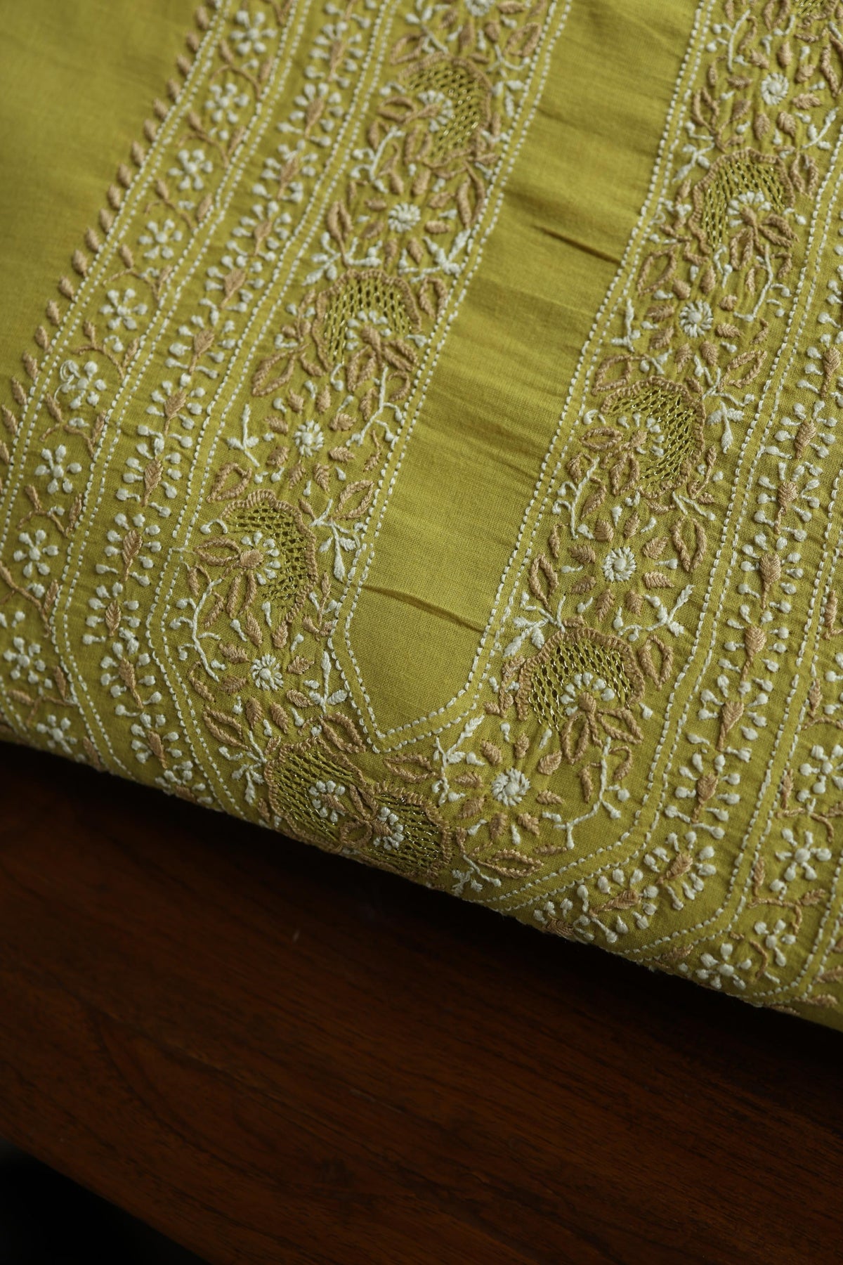 Neon Shade Unisex Chikankari Bengal Muslin Kurta
