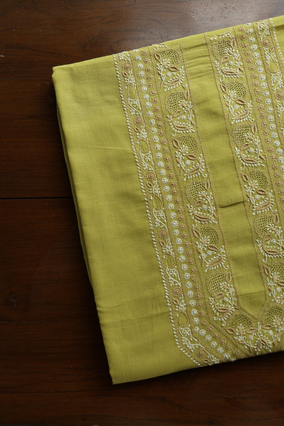 Neon Shade Unisex Chikankari Bengal Muslin Kurta