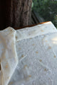 Off White Zari Chanderi Unisex Chikankari Unstitched Men’s Kurta Fabric