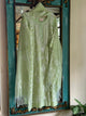 Olive Green Sequinned Chikankari Kota Kurta & Dupatta Set