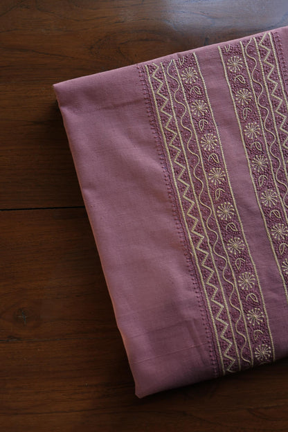 Onion Pink Malkha Handspun Khadi Kurtas Unisex Fabric