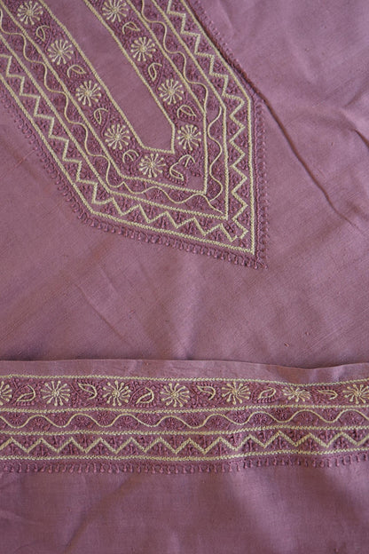 Onion Pink Malkha Handspun Khadi Kurtas Unisex Fabric