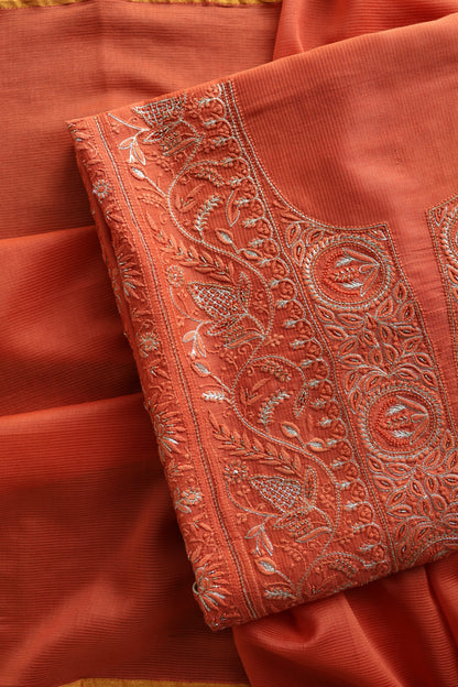 Orange Shade Rasm Maheshwari Highlights Fabrics
