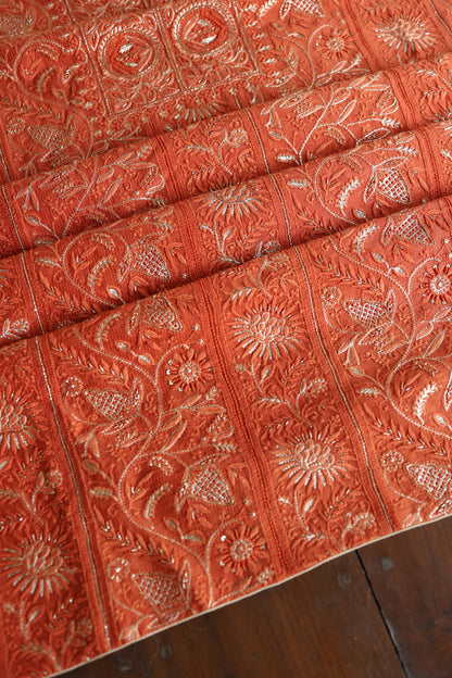 Orange Shade Rasm Maheshwari Highlights Fabrics
