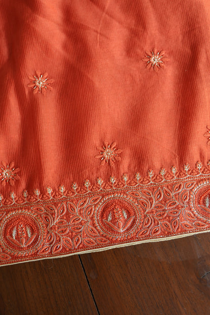 Orange Shade Rasm Maheshwari Highlights Fabrics