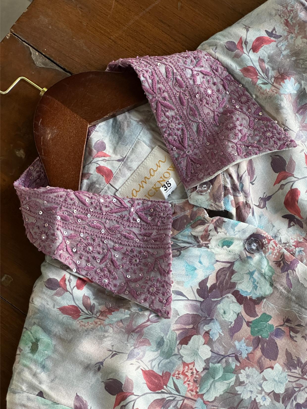 Pastel Bloom Modal Printed Co-Ord Set
