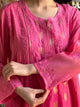 Pink Shade Zari Chanderi Chikankari Ready to Wear Tunics