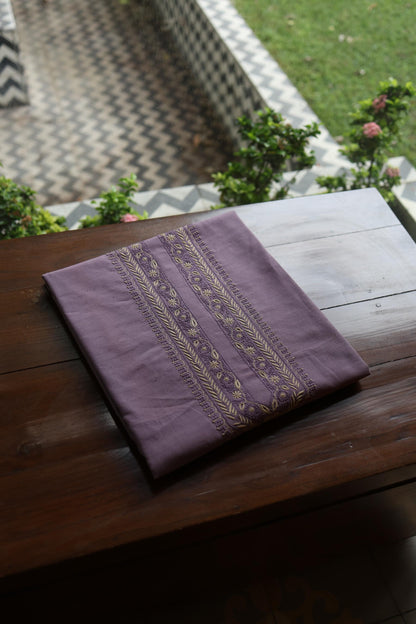 Purple Malkha Handspun Khadi Kurtas Unisex Fabric